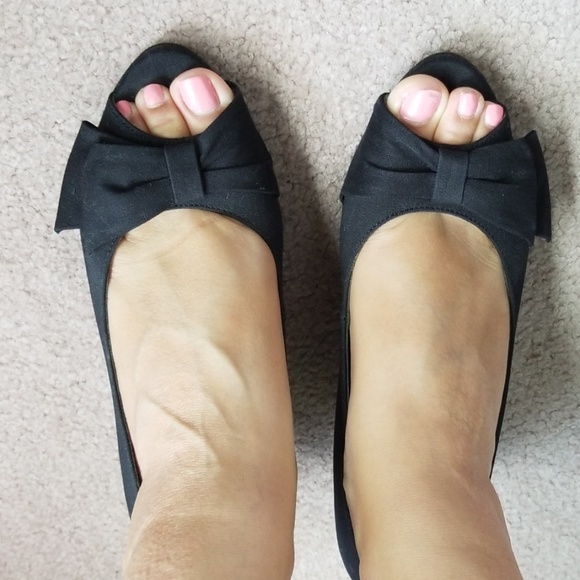 Kelly & Katie black KK Dottie heels - Picture 2 of 7